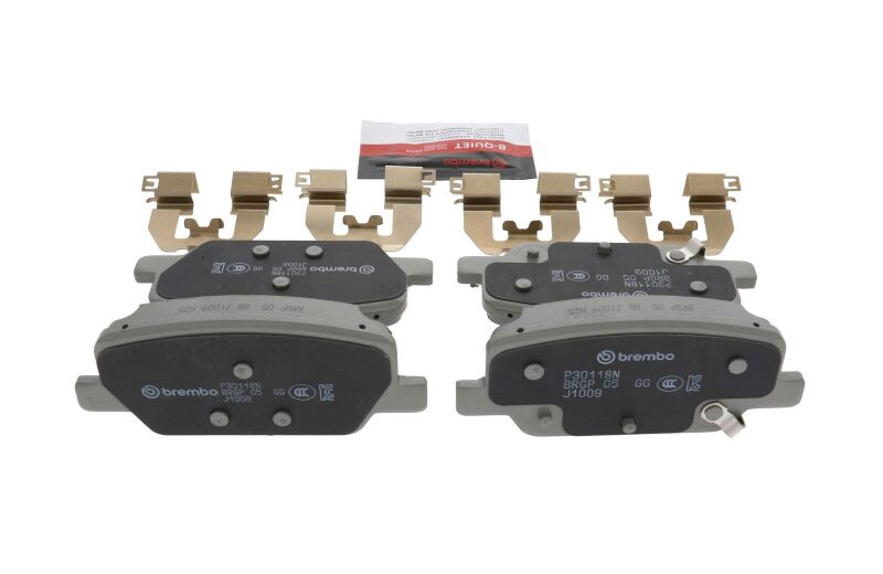 

Brembo OE P30118N - BREP30118N - Brembo OE 20-24 Hyundai Palisade/19-20 Santa Fe/20-24 Kia Telluride PRIME Ceramic Brake Pad - Rear - Shipped in Europe - Tuningsupply.com
