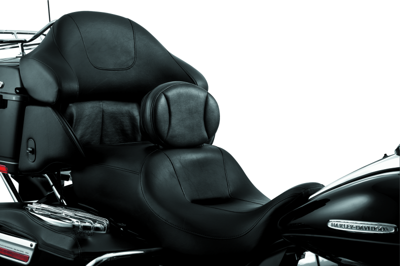 Kuryakyn Plug-In Driver Backrest 97-Up Touring Chrome-tuningsupply.com