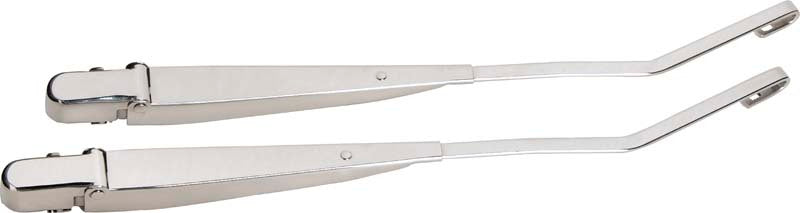 Kentrol 97-06 Jeep Wrangler TJ Windshield Wiper Arms Pair - Polished Silver-tuningsupply.com