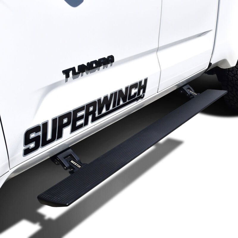 

Westin 29-24235 - WES29-24235 - Westin 22-26 Toyota Tundra Double Cab Pro-e Running Boards - Tex. Blk - Shipped in Europe - Tuningsupply.com
