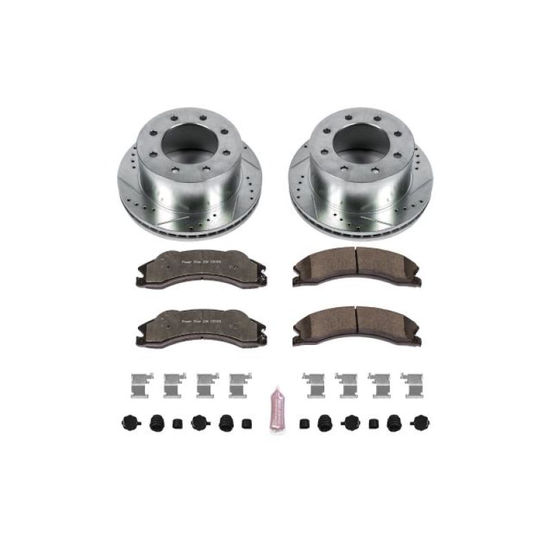 

PowerStop K5562-36 - PSBK5562-36 - Power Stop 11-20 GMC Sierra 3500 HD Rear Z36 Truck & Tow Brake Kit - Shipped in Europe - Tuningsupply.com
