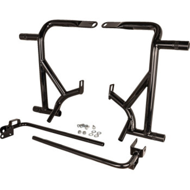 Burly Brand  14-Up Touring Brawler Kit Front and Rear - Black-tuningsupply.com