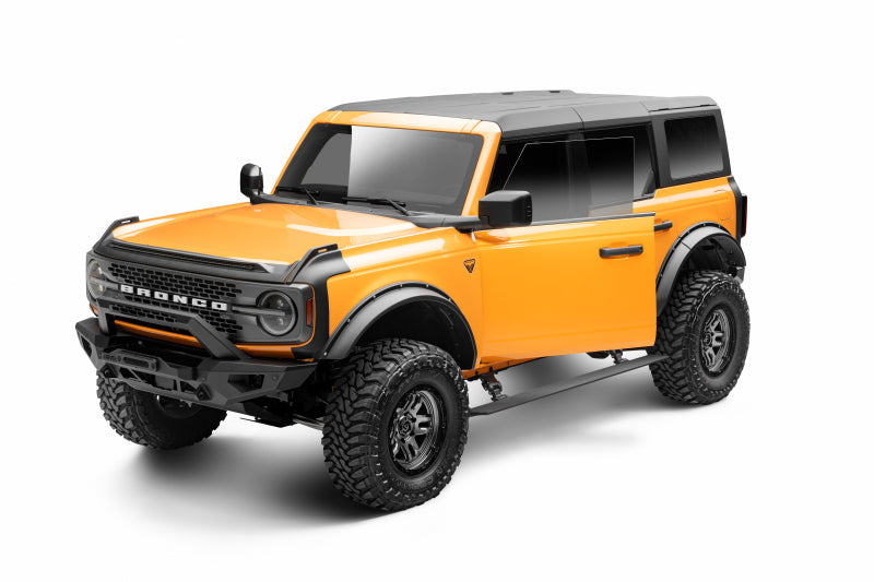 
  

Go Rhino  - GOR20412974PC - RealTruck 21-24 Ford Bronco 4dr VoltStep Electric Running Board Kit (No Drill) - Tex. Blk - Shipped in Europe - Tuningsupply.com

