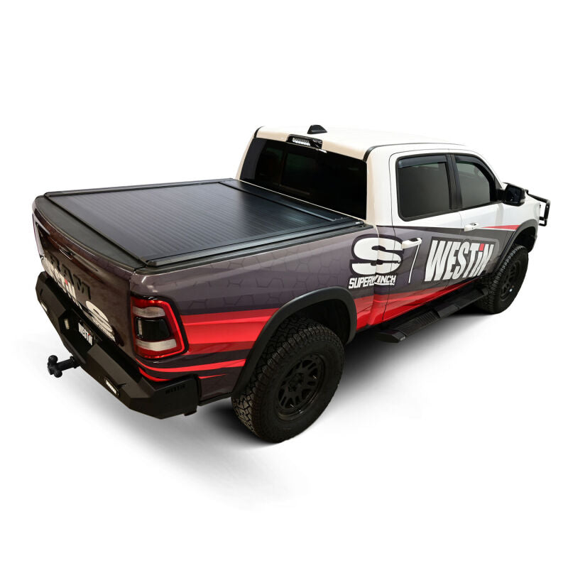 

Westin 19-64705 - WES19-64705 - Westin 19-26 Ram 1500 (New Body)(Excl. RamBox) 5ft 7in Bed Manual Retractable Tonneau Cover - Black - Shipped in Europe - Tuningsupply.com

