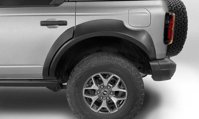 

Bushwacker  - BUS20961-02 - Bushwacker 2021+ Ford Bronco 4-Door Extend-A-Flares 4pc - Black - Shipped in Europe - Tuningsupply.com
