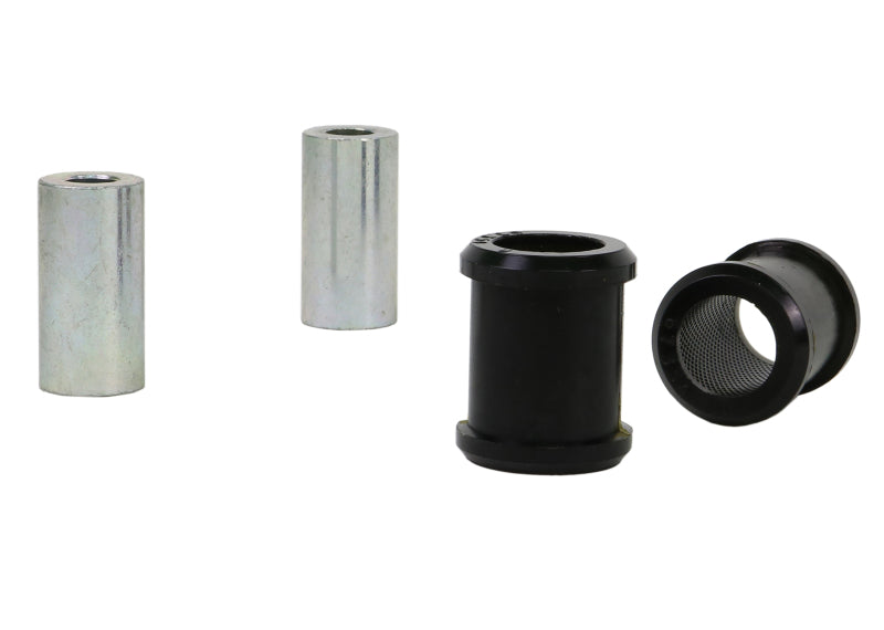 
  

Whiteline W63390 - WHLW63390 - Whiteline 04-11 Mazda RX-8 Front Trailing Arm Upper Bushing Kit - Shipped in Europe - Tuningsupply.com


