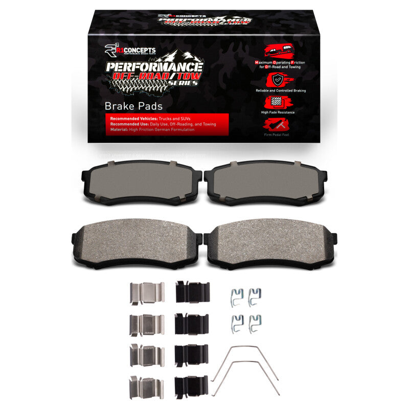 

R1 Concepts 2400-0606-01 - RNC2400-0606-01 - R1 03-24 Toyota 4Runner Rear Performance Off-Road/Tow Brake Pads & Hardware Kit - Shipped in Europe - Tuningsupply.com

