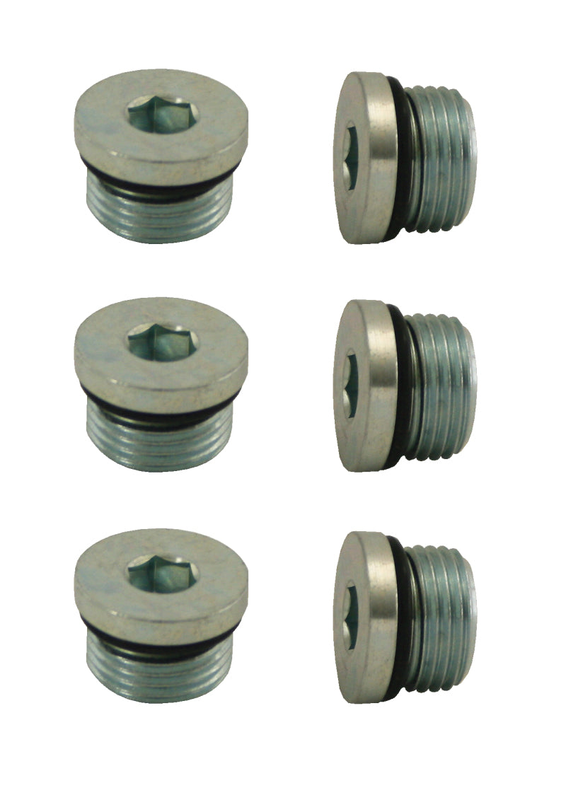 

Moroso 97005 - MOR97005 - Moroso Pipe Plug w/O-Ring -8An 3/4in-16 - Steel - 6 Pack - Shipped in Europe - Tuningsupply.com

