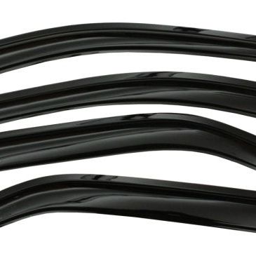 AVS 16-18 Honda Civic Coupe Ventvisor Outside Mount Window Deflectors 4pc - Smoke-tuningsupply.com