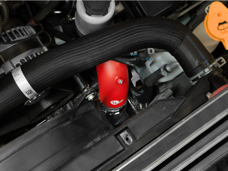 

aFe 46-20814-R - AFE46-20814-R - aFe BladeRunner 3in & 3-1/2in AL Hot and Cold Charge Pipe Kit Red RAM Diesel Trucks 25-26 L6-6.7L - Shipped in Europe - Tuningsupply.com
