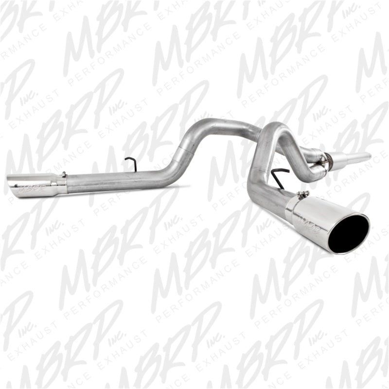 

MBRP PS5208AL - MBRPS5208AL - MBRP 1999-2004 Ford F-250/350 V-10 Cat Back 4 Dual Split Side - Shipped in Europe - Tuningsupply.com
