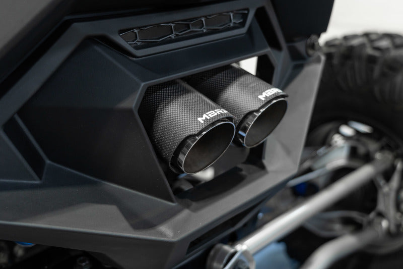 MBRP 22-23 Polaris RZR Pro R Single Slip-on Dual Outlet Performance Series-tuningsupply.com