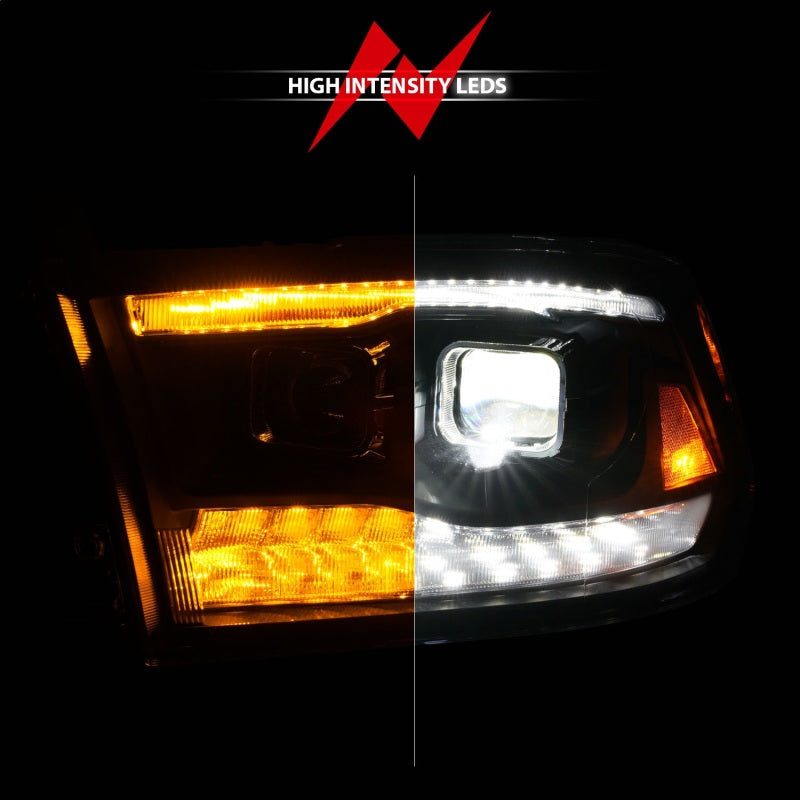 

ANZO 111595 - ANZ111595 - ANZO 09-18 Dodge Ram 1500/2500/3500 Full LED Proj Headlights w/Switchback Light Bar - Black - Shipped in Europe - Tuningsupply.com
