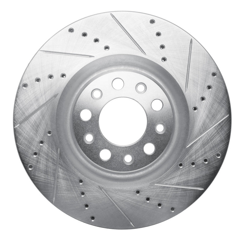 

R1 Concepts 631-16012R - RNC631-16012R - R1 2017-2025 Alfa Romeo Giulia Front Right Drilled & Slotted Silver Brake Rotor - Shipped in Europe - Tuningsupply.com
