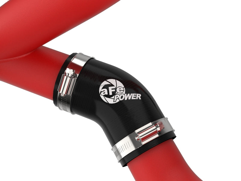 

aFe 46-20658-R - AFE46-20658-R - aFe Bladerunner 2-1/4 IN Aluminum Hot Charge Pipe Black 20-23 Ford Explorer/Explorer ST - Red - Shipped in Europe - Tuningsupply.com
