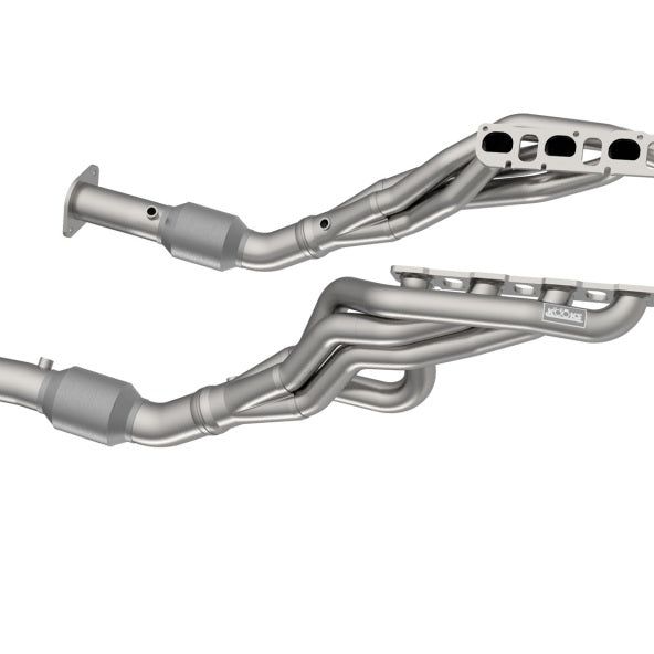 Kooks RAM TRX 1 7/8in x 3in Long Tube Headers 3in x OEM H.O. Green Connections-tuningsupply.com