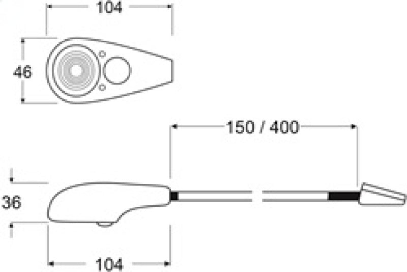 Hella Interiorlamp 400 Bic Md931V Black 2Ja-tuningsupply.com