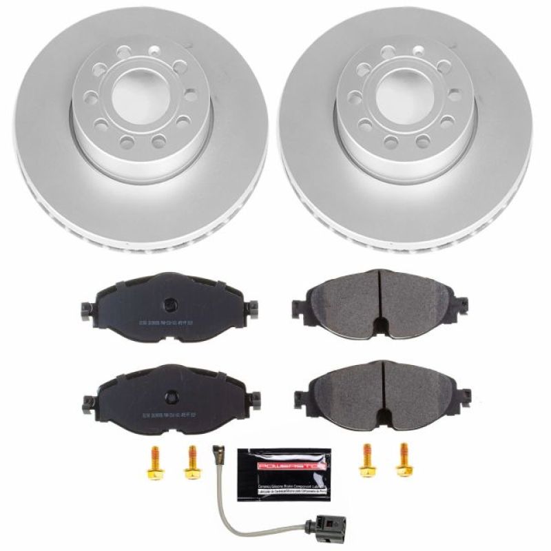 Power Stop 15-18 Audi A3 Front Z23 Evolution Sport Coated Brake Kit-tuningsupply.com