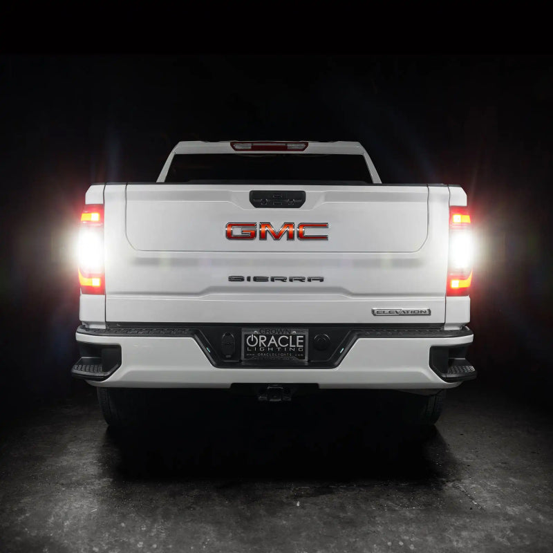

ORACLE Lighting 5927-504-T - ORL5927-504-T - Oracle 19-23 GMC Sierra Black Series Flush Style LED Tail Lights - Factory Halogen - Shipped in Europe - Tuningsupply.com
