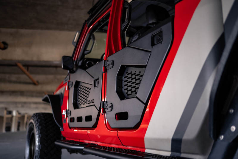 

DV8 Offroad  - DVEHDJL-02R - DV8 Offroad 18-22 Jeep Wrangler JL/JT Spec Series Half Doors - Rear Set - Shipped in Europe - Tuningsupply.com
