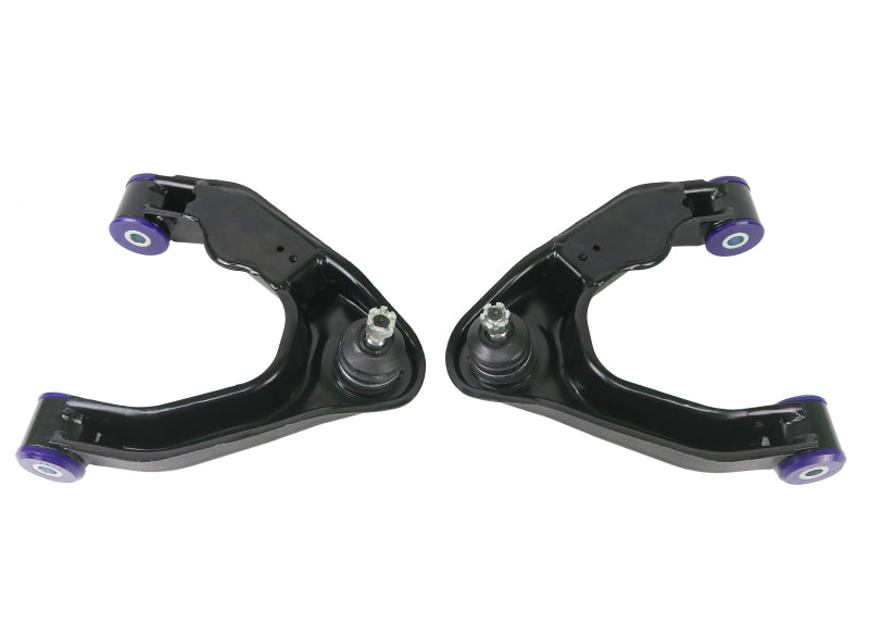 

Superpro TRC544 - SPRTRC544 - SuperPro 98-04 Nissan Frontier 2WD D22 Front Upper Control Arm Set - Shipped in Europe - Tuningsupply.com
