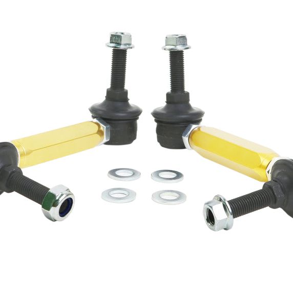 Whiteline Universal Sway Bar End Link Kit - 130-155mm Heavy Duty Adjustable - 10mm Ball Studs-Sway Bar Endlinks-Whiteline-WHLKLC140-135-SMINKpower Performance Parts