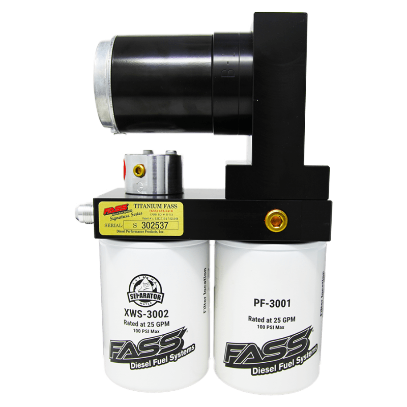 
    

FASS Fuel Systems TSC15250F220G - FASSTSC15250F220G - FASS 20-22 GM Duramax 220gph Titanium Series Fuel Air Separation System - Shipped in Europe - Tuningsupply.com

  
