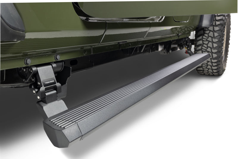 

Go Rhino  - GOR20451687PC - RealTruck 20-24 Jeep Gladiator CC 4dr VoltStep Electric Running Board Kit (Cut/Drill Req.) - Tex Blk - Shipped in Europe - Tuningsupply.com
