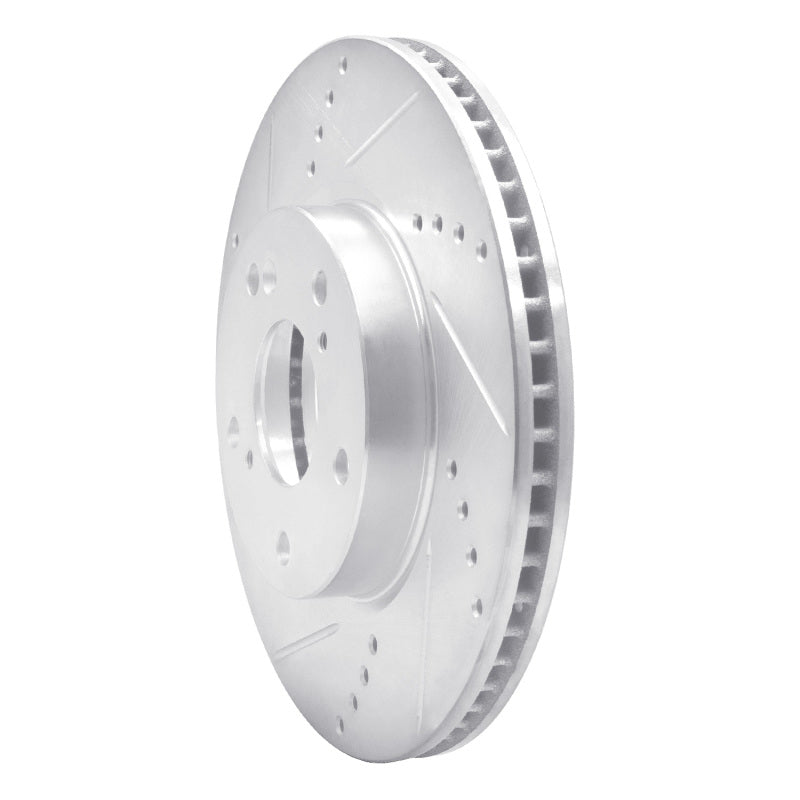 

R1 Concepts 631-59061L - RNC631-59061L - R1 16-25 Honda Civic Coupe Front Left Drilled & Slotted Silver Brake Rotor - Shipped in Europe - Tuningsupply.com
