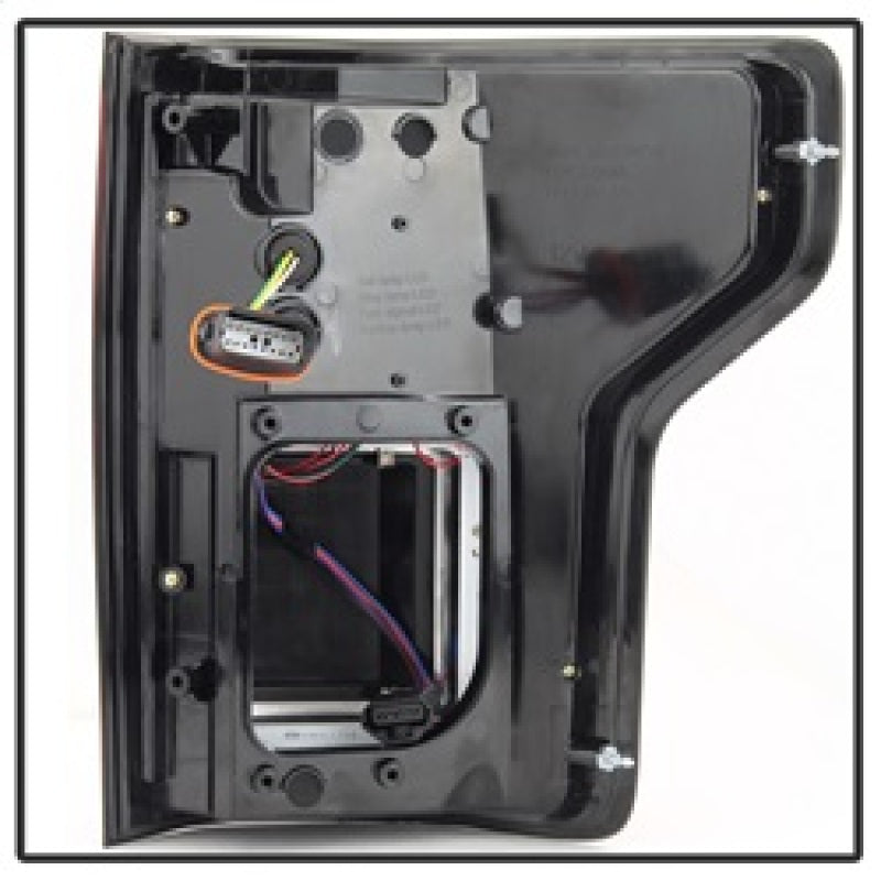 

SPYDER 5085320 - SPY5085320 - Spyder 15-18 Ford F-150 LED Tail Lights (w/Blind Spot) - Red Clear (ALT-YD-FF15015BS-LBLED-RC) - Shipped in Europe - Tuningsupply.com
