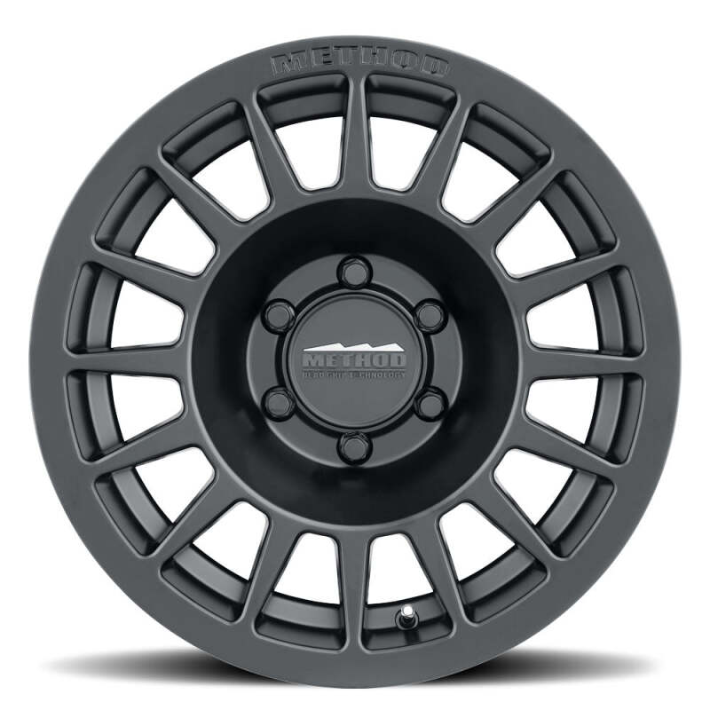 

Method Wheels MR70788552538 - MRWMR70788552538 - Method MR707 Bead Grip 18x8.5 / +38mm Offset / 5x120 BP / 64.25mm CB / 6.2in BS Matte Black Wheel - Shipped in Europe - Tuningsupply.com
