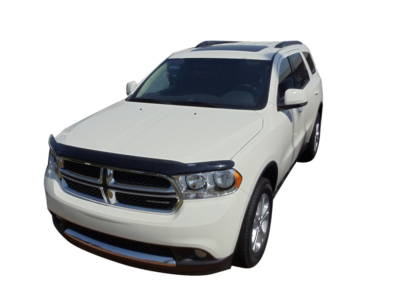 AVS 11-18 Dodge Durango High Profile Bugflector II Hood Shield - Smoke-tuningsupply.com