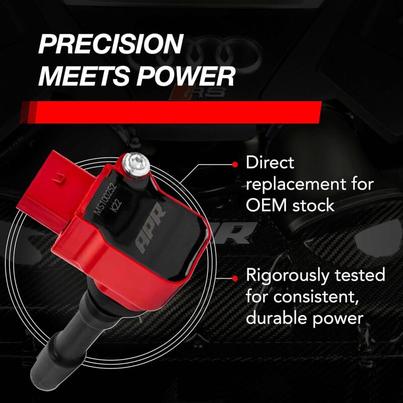 

APR MS100252 - APRMS100252 - APR Porsche (9A2) Ignition Coil - Red - Shipped in Europe - Tuningsupply.com
