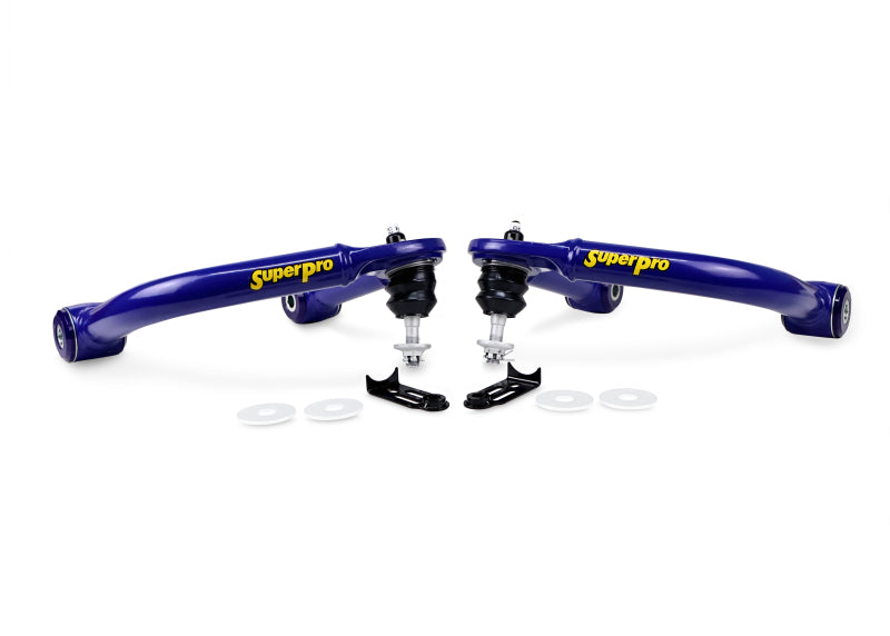 

Superpro TRC6740 - SPRTRC6740 - SuperPro 22-23 Toyota Tundra Fixed Offset Front Upper Control Arm Set - Shipped in Europe - Tuningsupply.com
