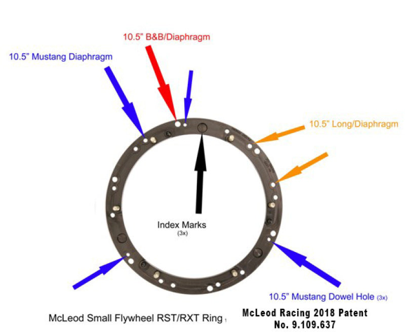 

McLeod Racing 6913-07MD - MLR6913-07MD - McLeod Racing RST HD Twin - For Small Diameter Flywheel - Black Ring - 1-1/8 x 26 Spline - Shipped in Europe - Tuningsupply.com
