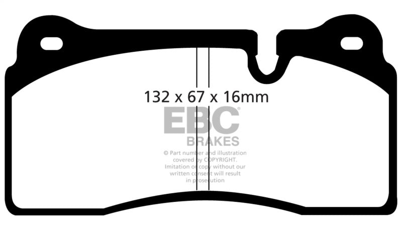 

EBC DP51127NDX - EBCDP51127NDX - EBC 98-99 Lamborghini Diablo 5.7L Sv Bluestuff Front Brake Pads - Shipped in Europe - Tuningsupply.com
