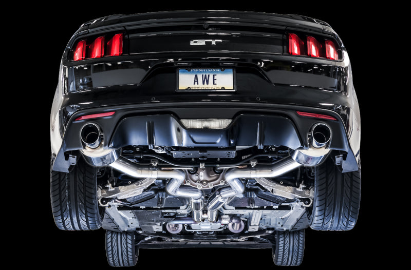 

AWE Tuning 3015-32084 - AWE3015-32084 - AWE Tuning S550 Mustang GT Cat-back Exhaust - Touring Edition (Chrome Silver Tips) - Shipped in Europe - Tuningsupply.com
