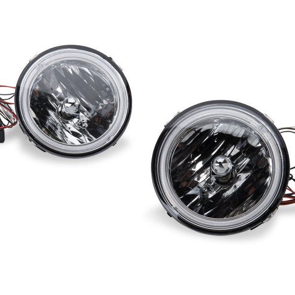 Raxiom 05-12 Ford Mustang GT LED Halo Fog Lights (Chrome)