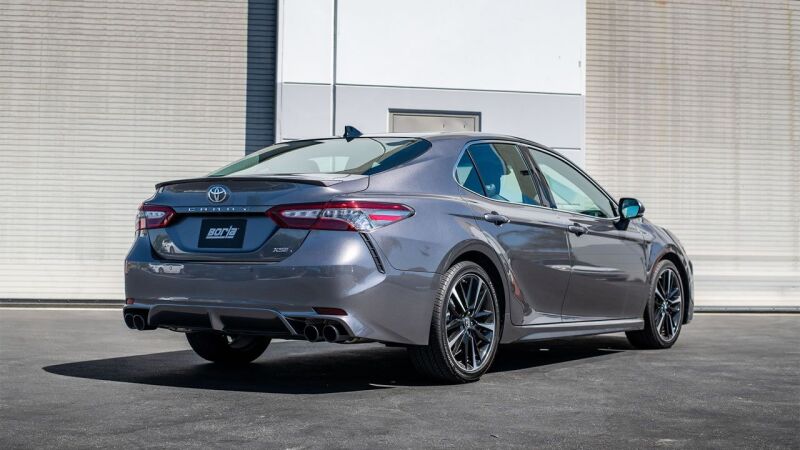 

Borla 140853BC - BOR140853BC - Borla 18-22 Toyota Camry XSE 2.5L i4 AT/MT FWD / 4DR S-TYPE Cat Back Exhaust (Black Chrome) - Shipped in Europe - Tuningsupply.com
