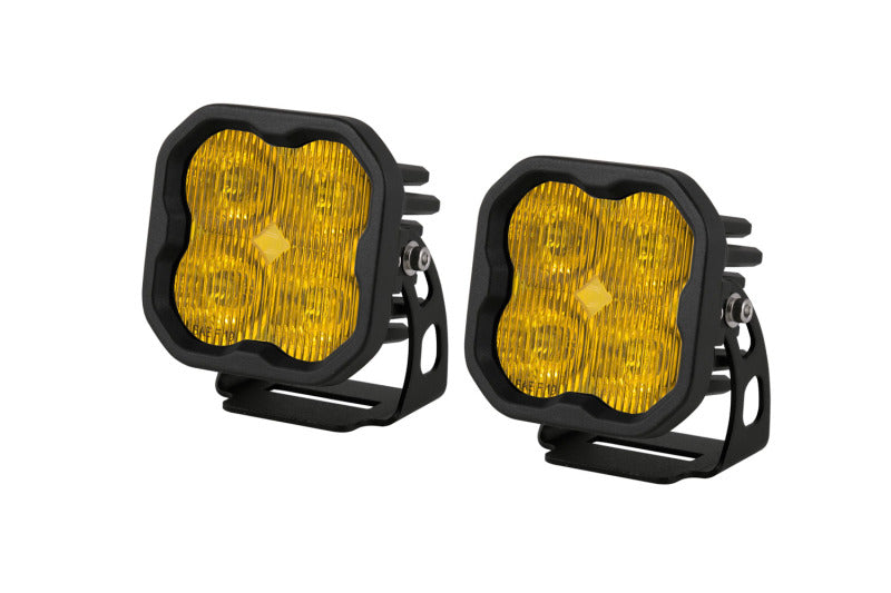 Diode Dynamics SS3 Sport ABL - Yellow SAE Fog Standard (Pair)-tuningsupply.com