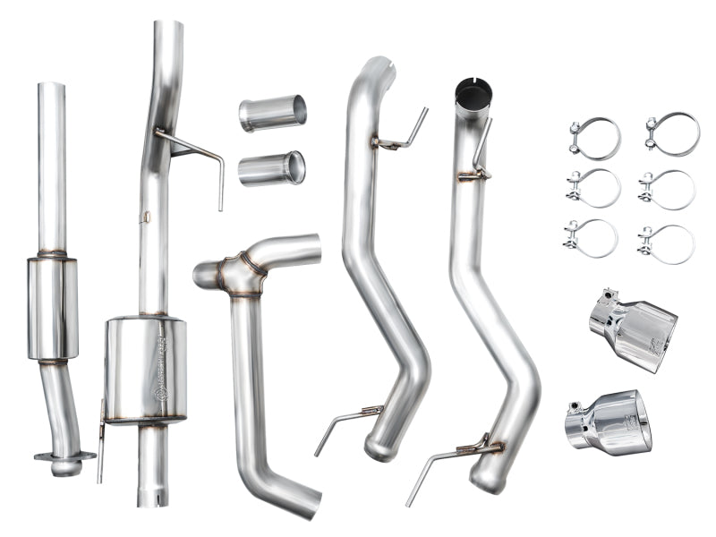 

AWE Tuning 3015-32402 - AWE3015-32402 - AWE Tuning 2021+ Ford F150 Tremor w/ Bumper Cutouts 0FG Resonated Cat-Back w/ Chrome Silver Tips - Shipped in Europe - Tuningsupply.com
