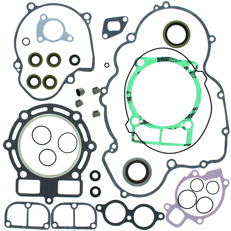 QuadBoss 07-11 Polaris Outlaw 525 IRS Complete Gasket Set w/ Oil Seal-tuningsupply.com