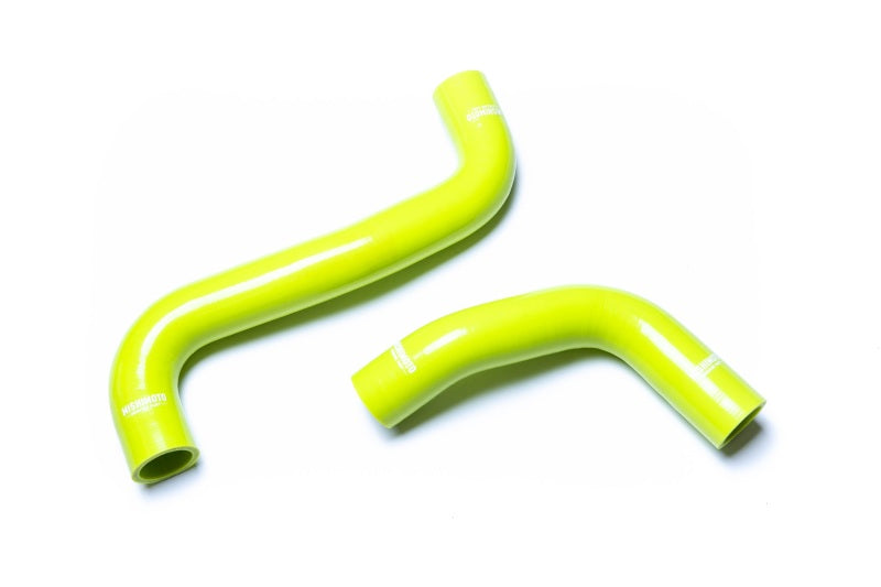 Mishimoto 08-14 Subaru WRX / 08+ STI Silicone Radiator Hose Kit - Neon Yellow-tuningsupply.com