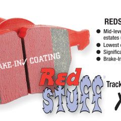 EBC 15+ Ford Mustang 2.3 Turbo Performance Pkg Redstuff Front Brake Pads-tuningsupply.com