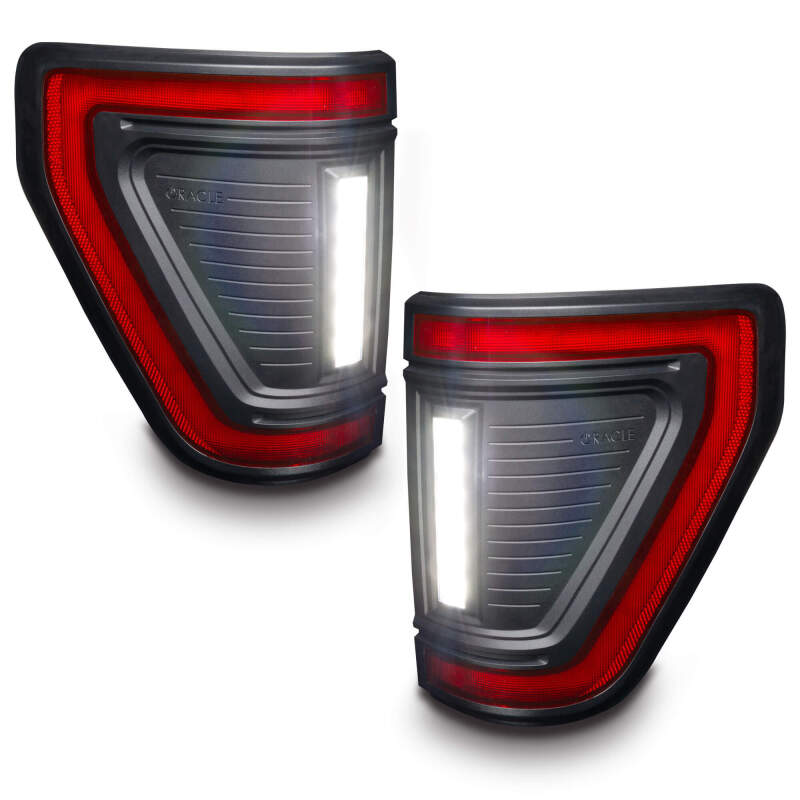 Oracle Lighting 21-24 Ford F-150 Flush Style LED Tail Lights SEE WARRANTY-tuningsupply.com