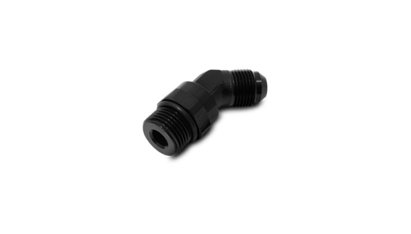 
  

Vibrant 16945 - VIB16945 - Vibrant -8AN Male to Male -10AN Straight Cut 45 Degree Adapter Fitting - Anodized Black - Shipped in Europe - Tuningsupply.com

