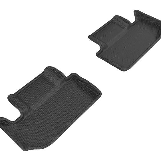 3D MAXpider 2011-2020 Dodge Challenger Kagu 2nd Row Floormats - Black-tuningsupply.com