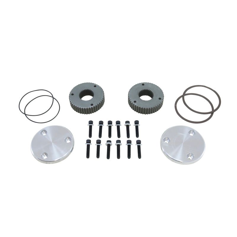 Yukon Gear Hardcore Drive Flange Kit For Dana 60 / 30 Spline Outer Stubs. Yukon Engraved Caps-Differential Install Kits-Yukon Gear & Axle-YUKYHC50003-SMINKpower Performance Parts