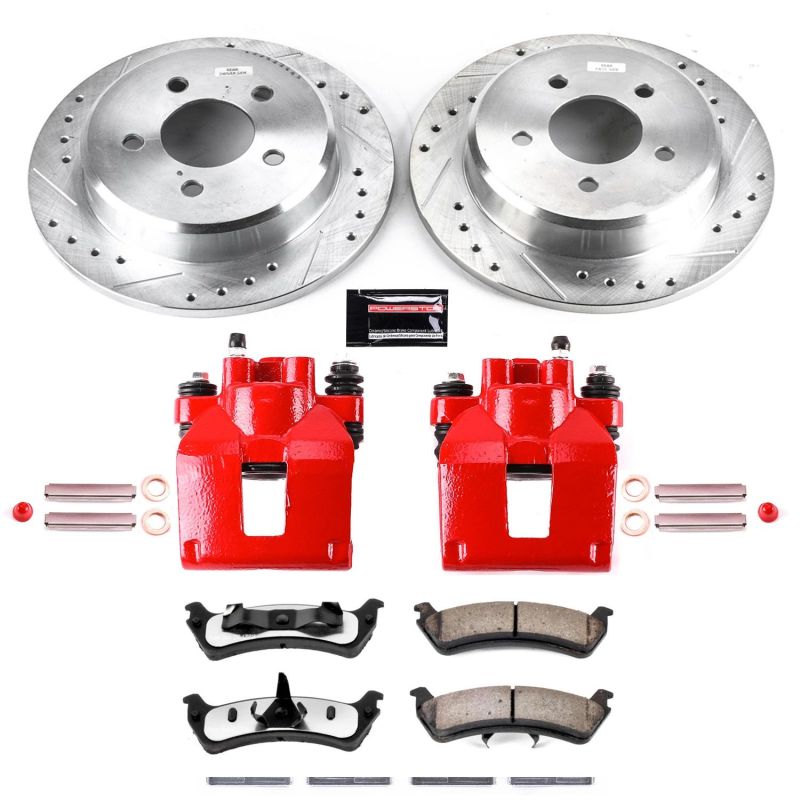 

PowerStop KC1858-36 - PSBKC1858-36 - Power Stop 95-01 Ford Explorer Rear Z36 Truck & Tow Brake Kit w/Calipers - Shipped in Europe - Tuningsupply.com
