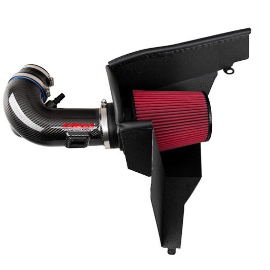 Corsa 2018-2023 Ford Mustang GT 5.0L V8 Carbon Fiber Air Intake with DryTech 3D Filter-tuningsupply.com